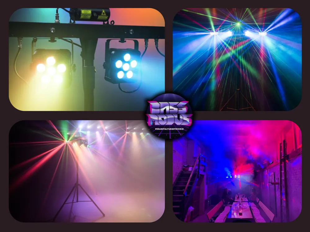 Lichteffekte des Partylicht XL
